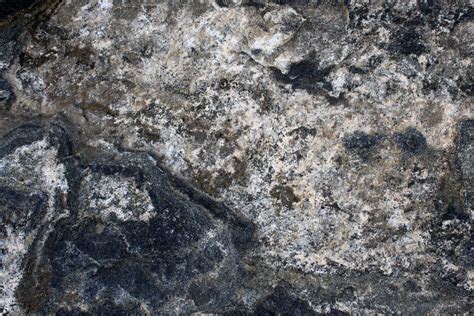 Black And White Metamorphic Rock Texture Picture Free Photograph