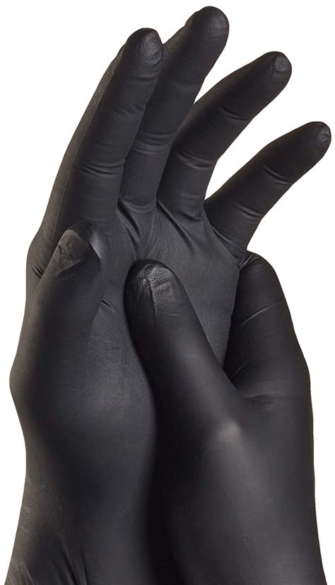 10 Gants Nitrile Noir L Accessoires Full Dip Sd Concept