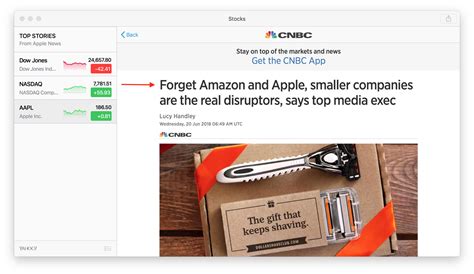How To Use Apples Stocks App On Mac