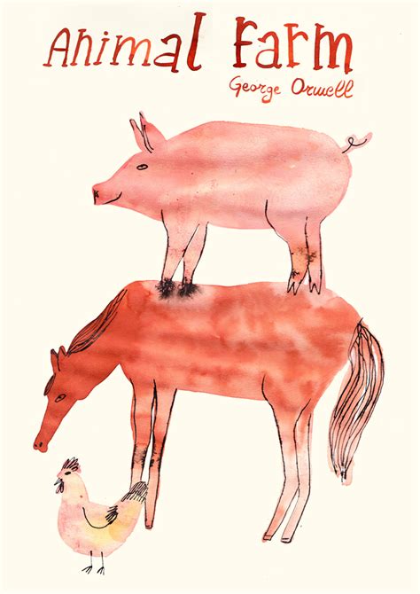 Aurora Cacciapuoti Illustrator George Orwell Animal Farm