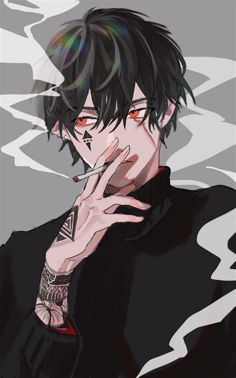 Pin By Axedia Linsay On Аниме Black Haired Anime Boy Black Hair