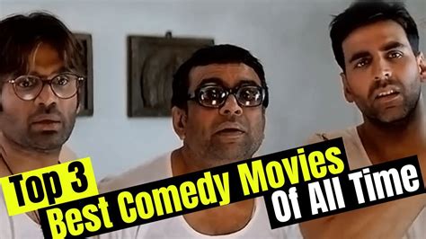 Top 3 Best Bollywood Comedy Movies Of All Time Top3s Youtube
