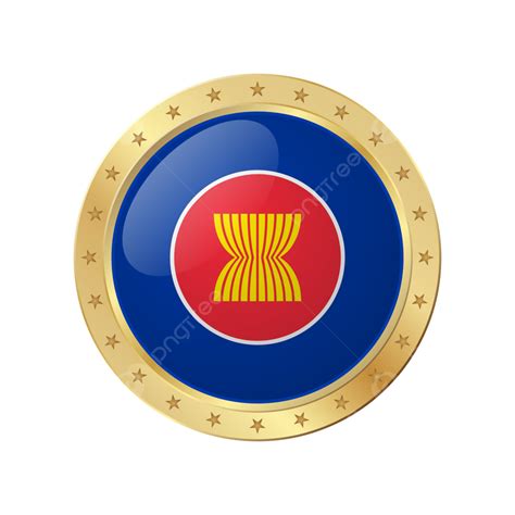 Gambar Bendera Asean Asean Bendera Rancangan Png Dan Vektor Dengan