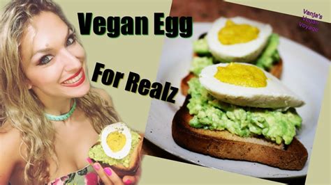 Vegan Boiled Egg Recipe Youtube