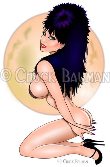 Elvira Busty Pinup Babe Luscious
