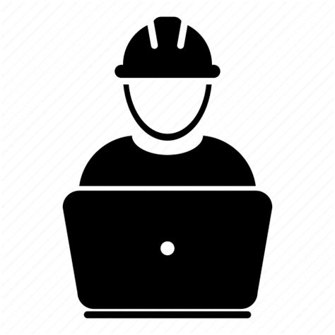 Arcitect Computer Engineer Laptop User Worker Icon
