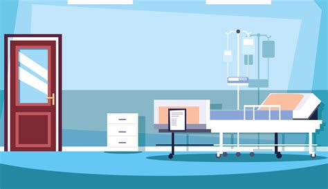 Room Hospital Interior With Equipment 4416760 Vector Art At Vecteezy