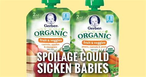 A food recall can be initiated by a food producer if there are concerns that put consumers at risk or cause potential legal complications for the producer. Spoilage Risk Prompts Gerber Baby Food Recall