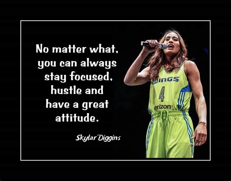 Discover 10 skylar diggins quotations: Inspirational Skylar Diggins Basketball Motivation Quote Poster Daughter Gift - Basketball-WNBA