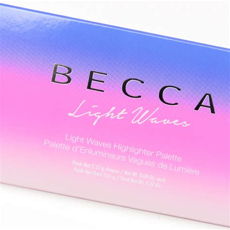 Becca Light Waves Highlighter Palette Review Photos Swatches