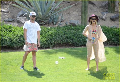 Kellan Lutz And Ashley Greene Show Off Hot Bodies At Coachella Pool Party