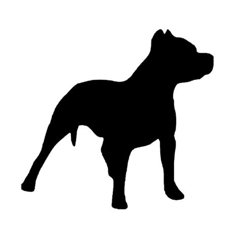 Aside from the pitties not being as wide and muscular as. 14*13.2CM Pit Bull Dog Silhouette Decoration Car Vinyl ...