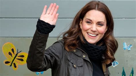 Kate Middleton Steps Out In A Barbour Jacket And Knee High Country