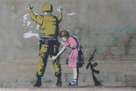 Artwork Of The Week Banksy In Gaza The 8 Percent