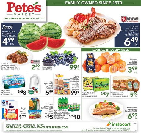 When i first started at pete's fresh market i was optimistic about the potential for advancement in a growing company. Pete's Fresh Market Ad Circular - 08/05 - 08/11/2020 | Rabato