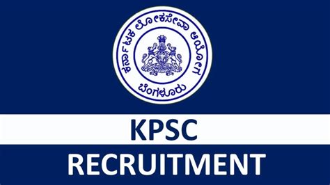Kpsc Recruitment 2023 Notification Last Date