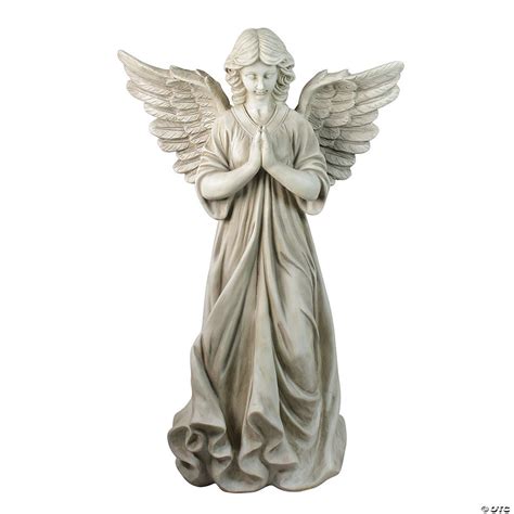 Northlight 295 Angel Standing In Prayer Outdoor Garden Statue