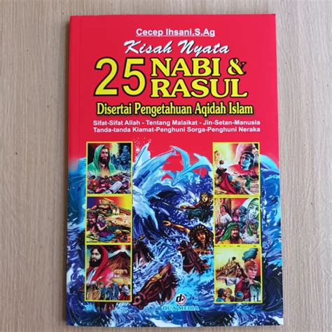 Jual Buku Cerita Anak Islami Kisah 25 Nabi Dan Rasul Disertai