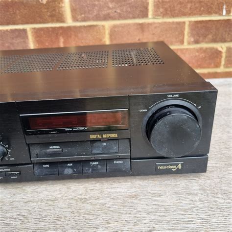 Technics Su X101 Stereo Integrated Amplifier Separste Amp With Manual