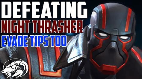 Evading Defeating Night Thrasher Uncollected Marvel Contest Of