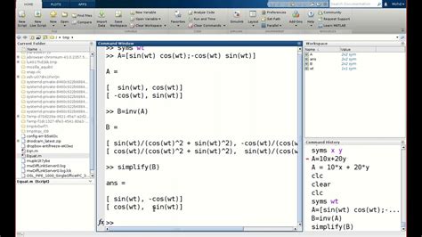 Using Equations With Variables In Matlab YouTube