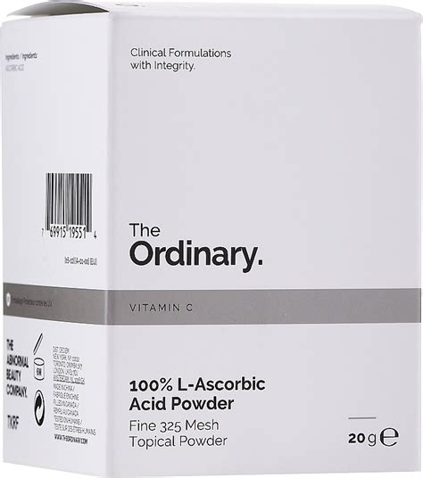 The Ordinary 100 L Ascorbic Acid Powder Vitamina C Pulbere Makeup Ro