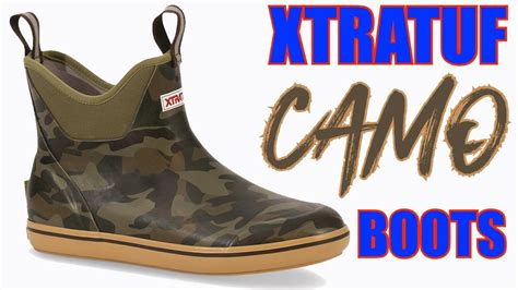 New Xtratuf Ankle Deck Boot Colors Camo And Realtree Wav3 Jandh Tackle