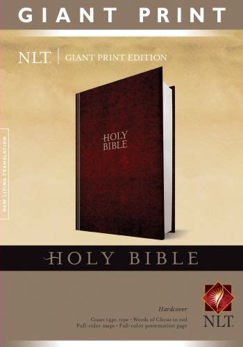 Bibles At Cost Holy Bible Giant Print Nlt Hardcover Red Letter
