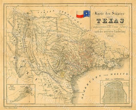 1830 First Edition Of The Austin Map Of Texas The Map Of Texas I