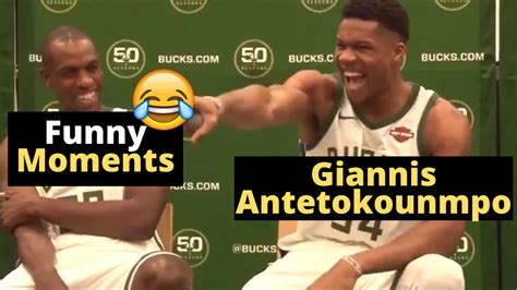 Giannis Antetokounmpo Funny Moments Youtube