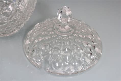 Vintage Kristall Bowle Set 5 Teilig Bowlen Topf Rumtopf Etsyde
