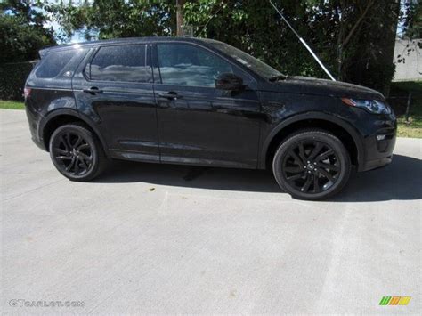 2017 Santorini Black Metallic Land Rover Discovery Sport Hse Luxury