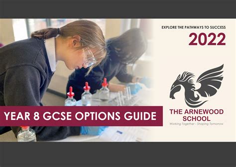 Year 8 Gcse Options Guide 2022 1 Copy The Arnewood School