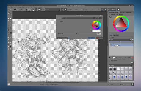 Tablet pro and the surface pro. Guide : Krita 2.7 new features - David Revoy
