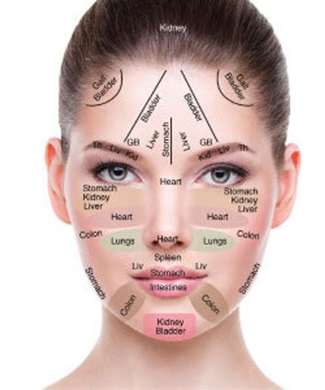 Pin By Georgia Anastasiadis On Face Mapping In 2020 Face Mapping Acne