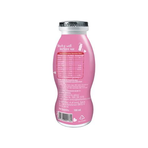 Mother Dairy Strawberry Lassi Price Buy Online At In India