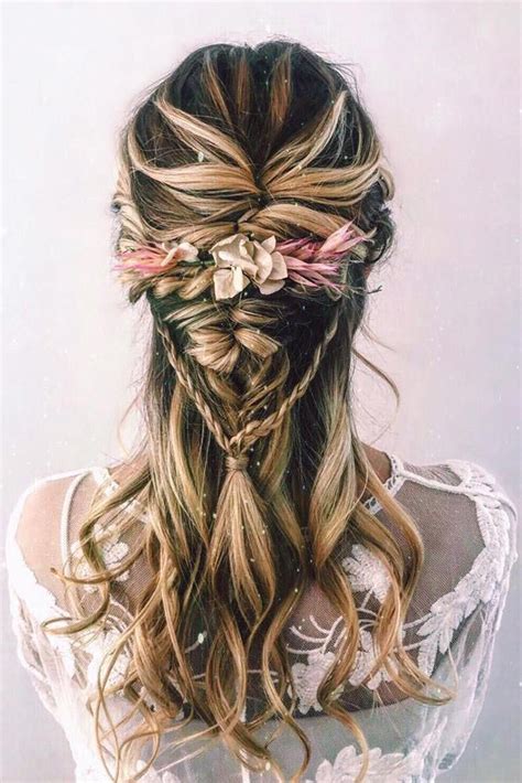 42 Boho Wedding Hairstyles To Fall In Love With Page 7 Of 15