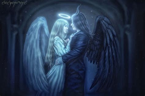 Artstation Angel And Demon