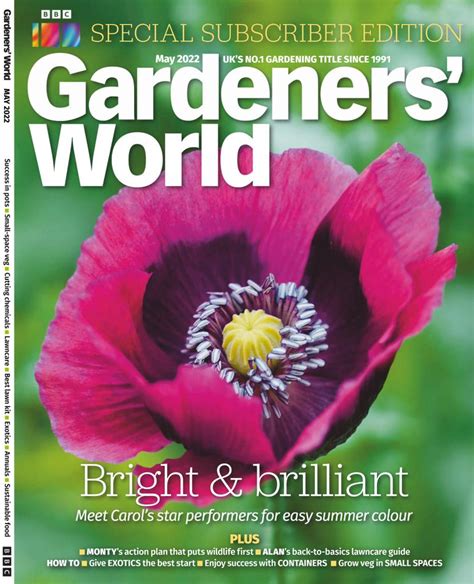Bbc Gardeners World May 22 Digital Discountmagsca