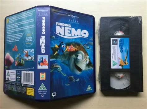 Disney Pixar Finding Nemo Vhs Video Brand New Sealed Eur