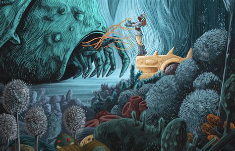 Nausicaa Valley Of The Wind Poster Behance