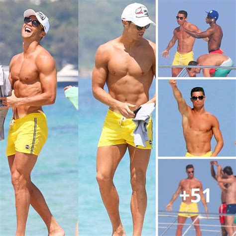 Y M C A Shirtless Cristiano Ronaldo Shows Off His Cheesy Dance мoʋes As He Tops Up His Tan In