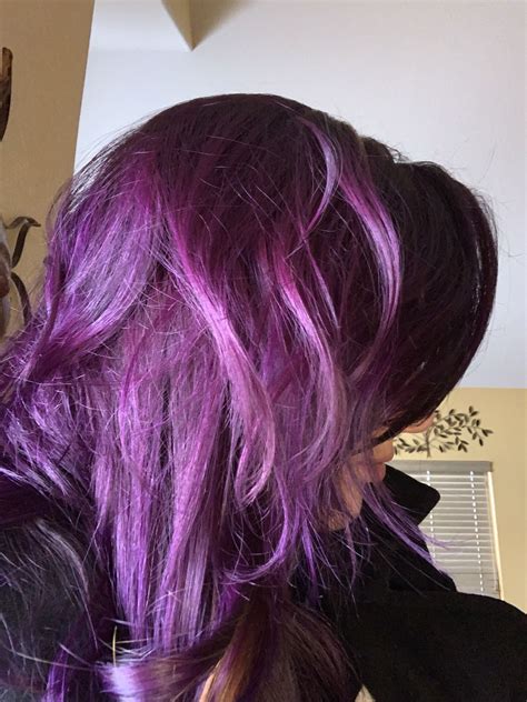 Bright Purple Hair Bright Purple Hair Purple Hair Hair