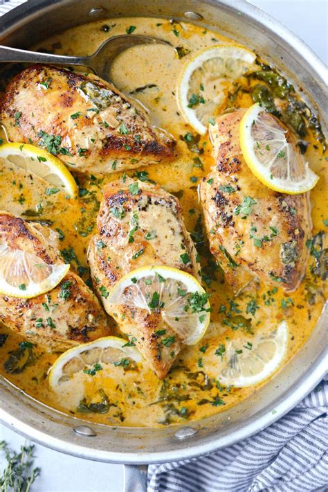 Mar 25, 2016 · modified: Simply Scratch Creamy Lemon Chicken with Spinach - Simply ...