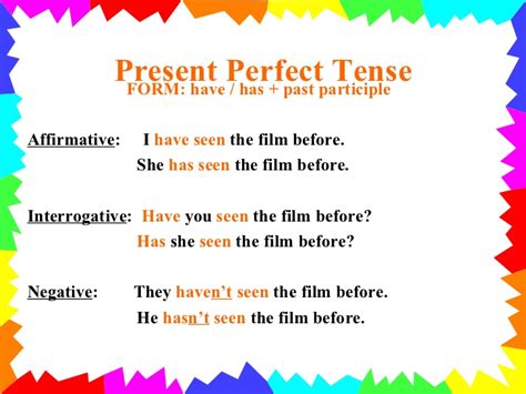 Contoh Kalimat Tanya Present Perfect Tense Present Perfect Tense Hot