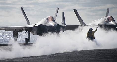 Navy F 35 Squadron Gets ‘safe For Flight Operations Ticket