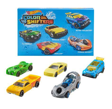 Hot wheels color shifters vehicle styles may vary. Hot Wheels Color Shifters 5-Pack (Styles May Vary ...
