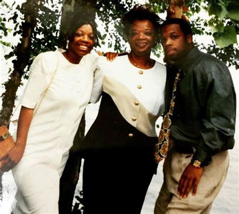 Michael With His Mother And His Sister Tanya Ralph Tresvant Bobby