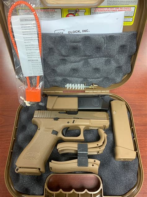 Glock 19 19x G19x Fde Px1950703 Night Sights For Sale New