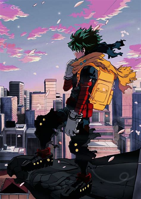 New Deku Hero Poster Hero Cool Anime Backgrounds
